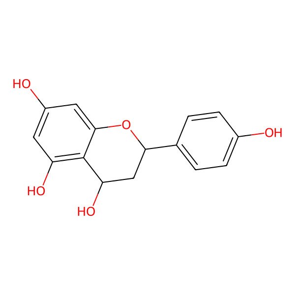 2D Structure of 2-(4-Hydroxyphenyl)chroman-4,5,7-triol