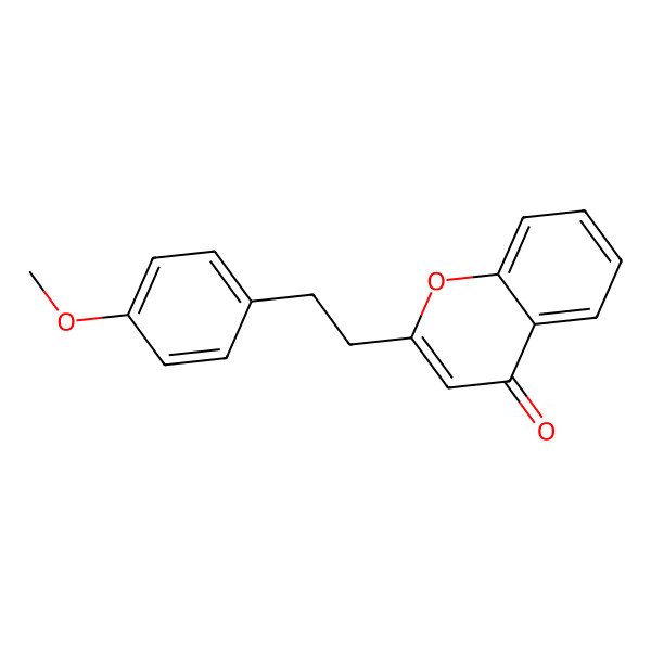 2D Structure of 2-(4-Methoxyphenethyl)chromone 2D Structure of 2-(4-Methoxyphenethyl)chromone