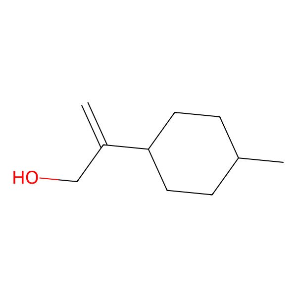 2D Structure of 2-(4-Methylcyclohexyl)prop-2-en-1-ol 2D Structure of 2-(4-Methylcyclohexyl)prop-2-en-1-ol