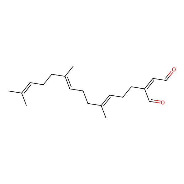 2D Structure of 2-(4,8,12-Trimethyltrideca-3,7,11-trienyl)but-2-enedial