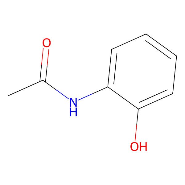 2D Structure of 2-Acetamidophenol