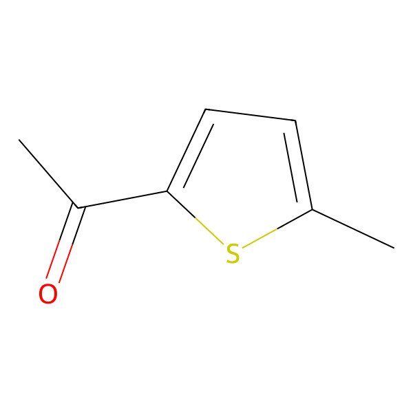 2D Structure of 2-Acetyl-5-methylthiophene