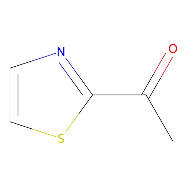 2D Structure of 2-Acetylthiazole