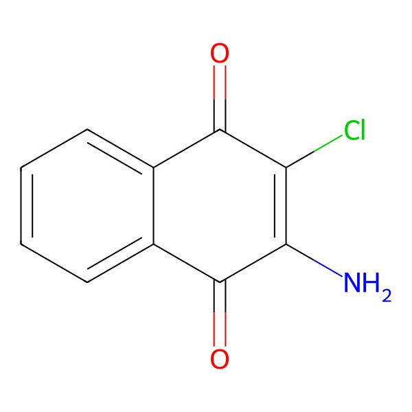 2D Structure of Quinoclamine