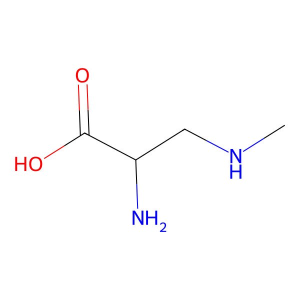 2D Structure of 2-Amino-3-(methylamino)propanoic acid