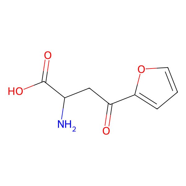 2D Structure of 2-Amino-4-(furan-2-yl)-4-oxobutanoic acid