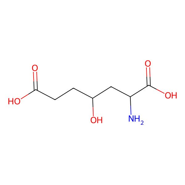 2D Structure of 2-Amino-4-hydroxypimelic acid 2D Structure of 2-Amino-4-hydroxypimelic acid