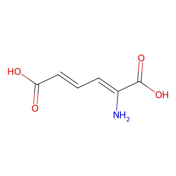 2D Structure of 2-Aminomuconic acid