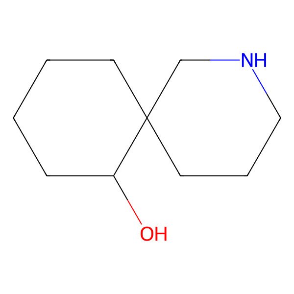 2D Structure of 2-Azaspiro[5.5]undecan-7-ol