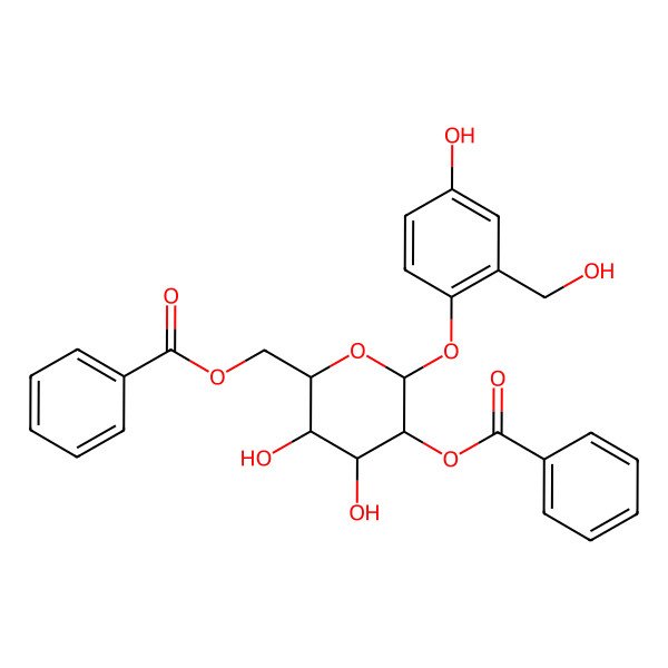 2D Structure of 2'-Benzolypoliothyrsoside 2D Structure of 2'-Benzolypoliothyrsoside