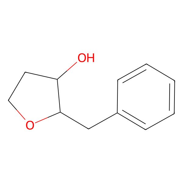 2D Structure of 2-Benzyloxolan-3-ol