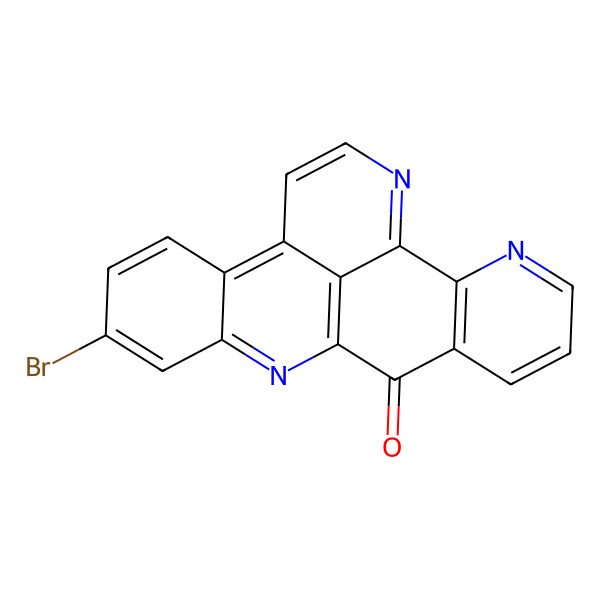 2D Structure of 2-Bromoleptoclinidinone