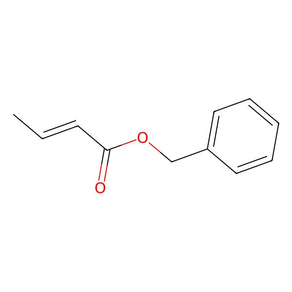2D Structure of 2-Butenoic acid, phenylmethyl ester 2D Structure of 2-Butenoic acid, phenylmethyl ester