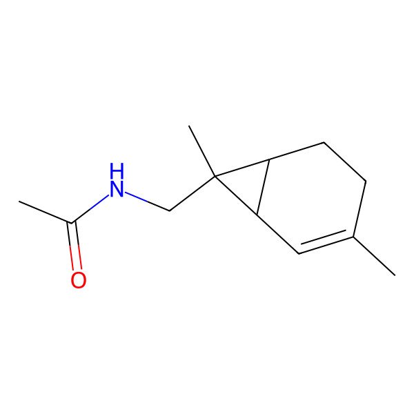 2D Structure of 2-Carene-8-acetamide