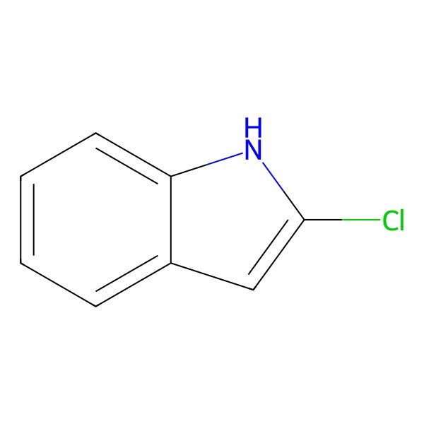 2D Structure of 2-chloro-1H-indole