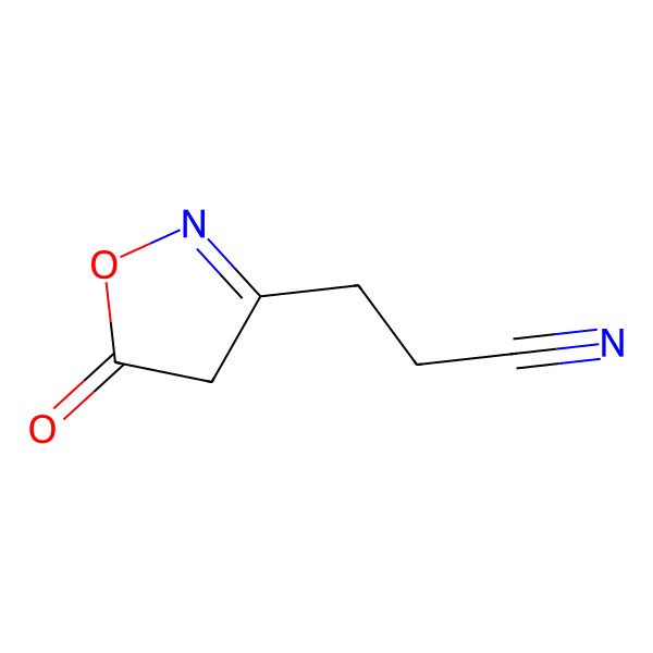 2D Structure of 2-Cyanoethyl-isoxazolin-5-one