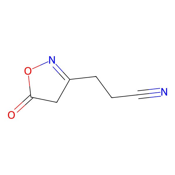 2D Structure of 2-Cyanoethyl-isoxazolin-5-one 2D Structure of 2-Cyanoethyl-isoxazolin-5-one