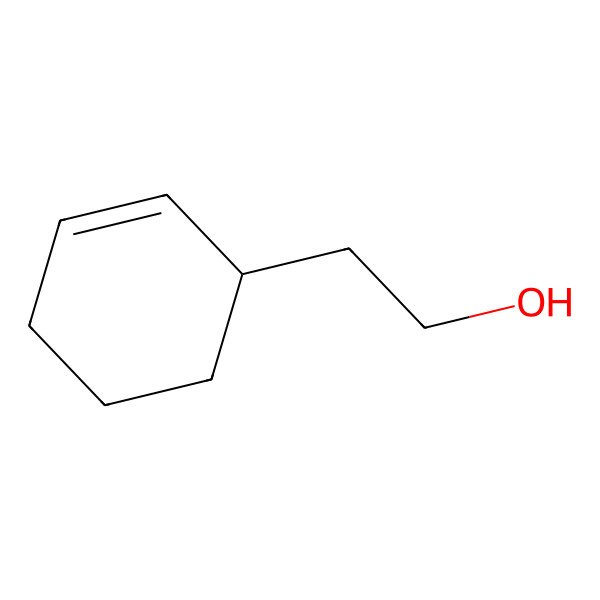 2D Structure of 2-Cyclohexene-1-ethanol