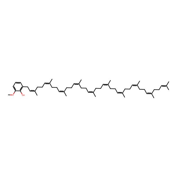 2D Structure of 2-Decaprenyl-6-methoxyphenol