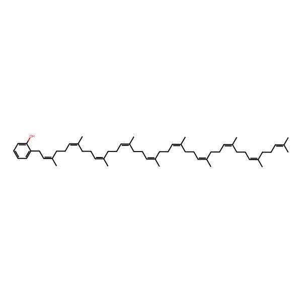 2D Structure of 2-Decaprenylphenol