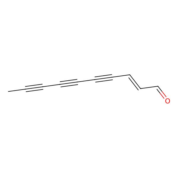 2D Structure of 2-Decene-4,6,8-triyn-1-al 2D Structure of 2-Decene-4,6,8-triyn-1-al
