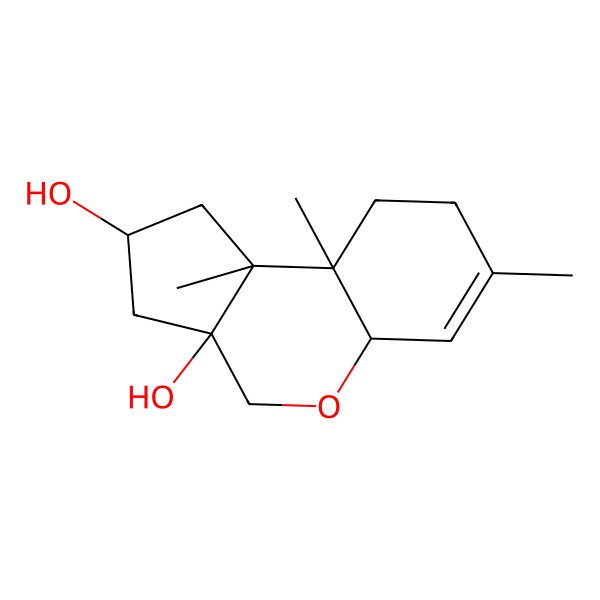 2D Structure of 2-Deoxy-11-epi-3a-hydroxysambucoin