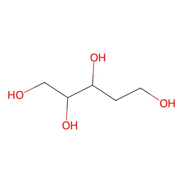 2D Structure of 2-deoxy-D-ribitol 2D Structure of 2-deoxy-D-ribitol