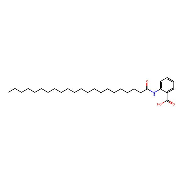 2D Structure of 2-(Docosanoylamino)benzoic acid 2D Structure of 2-(Docosanoylamino)benzoic acid