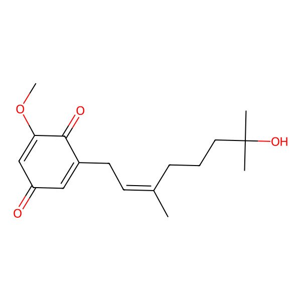 2D Structure of Verapliquinone C
