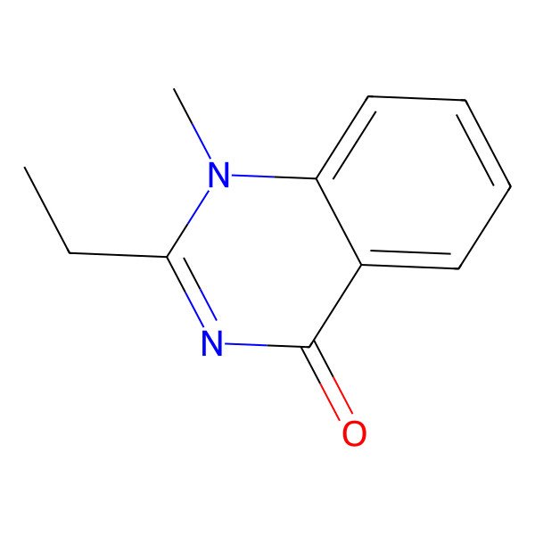 2D Structure of 2-Ethyl-1-methylquinazolin-4(1h)-one