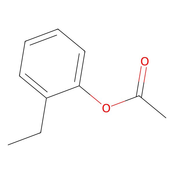 2D Structure of 2-Ethylphenyl Acetate