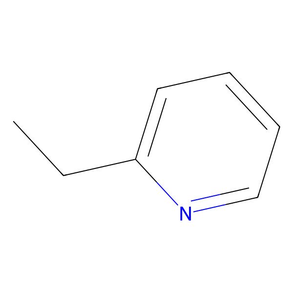 2D Structure of 2-Ethylpyridine