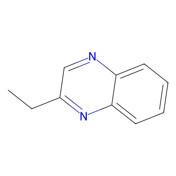 2D Structure of 2-Ethylquinoxaline