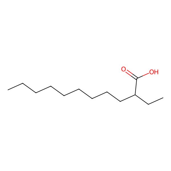 2D Structure of 2-Ethylundecanoic acid