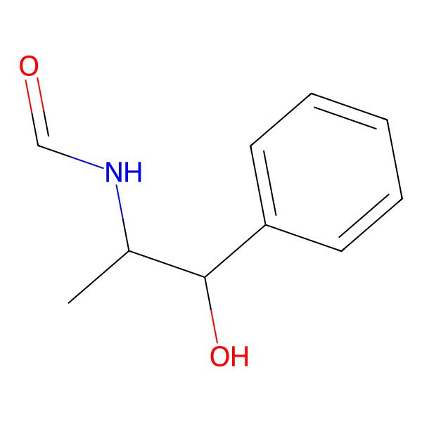 2D Structure of 2-(Formylamino)-1-phenyl-1-propanol 2D Structure of 2-(Formylamino)-1-phenyl-1-propanol