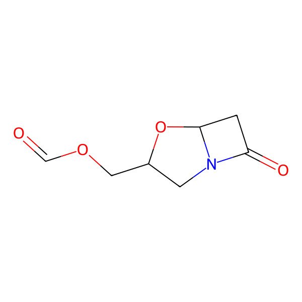2D Structure of 2-Formyloxymethylclavam