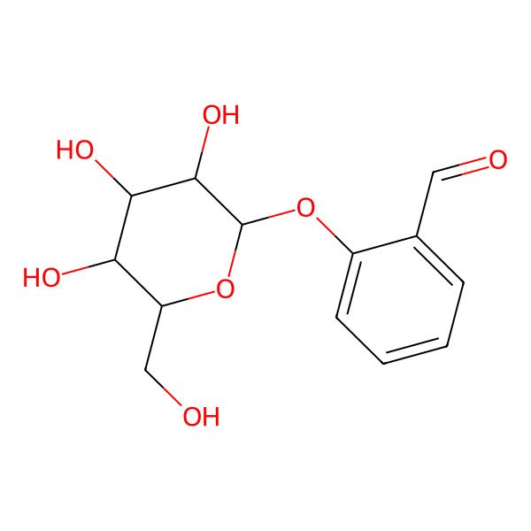 2D Structure of 2-Formylphenyl hexopyranoside