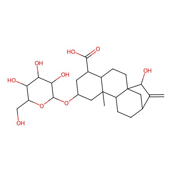 2D Structure of 2-Glucopyranosylatractyligenin