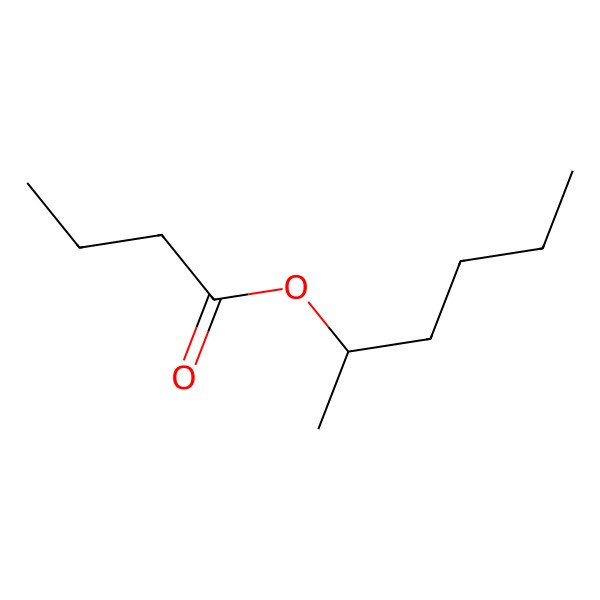 2D Structure of 2-Hexanol butanoate 2D Structure of 2-Hexanol butanoate