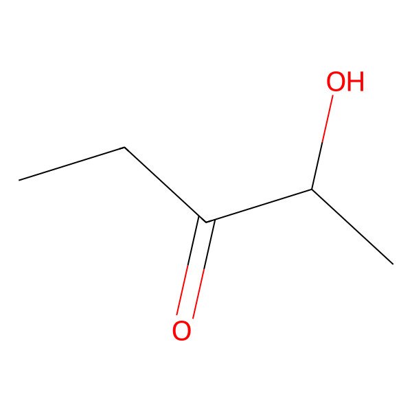 2D Structure of 2-Hydroxy-3-pentanone