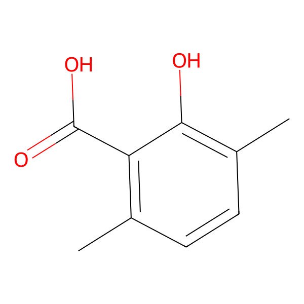 2D Structure of 2-Hydroxy-3,6-dimethylbenzoic acid