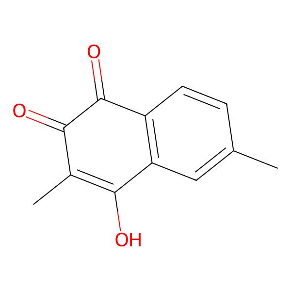 2D Structure of 3-Hydroxychimaphilin