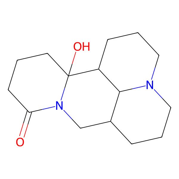 2D Structure of 2-Hydroxy-7,13-diazatetracyclo[7.7.1.02,7.013,17]heptadecan-6-one