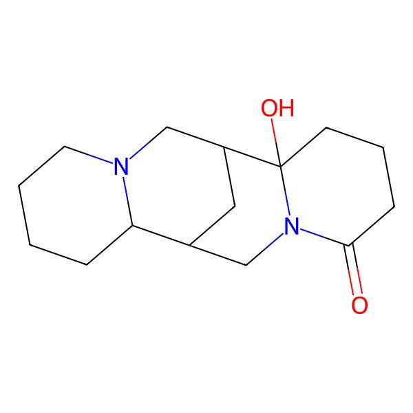 2D Structure of 2-Hydroxy-7,15-diazatetracyclo[7.7.1.02,7.010,15]heptadecan-6-one