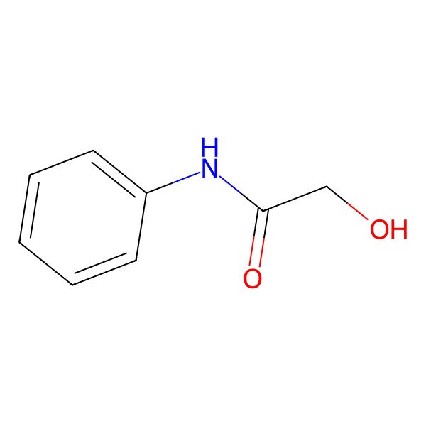 2D Structure of 2-Hydroxy-N-phenylacetamide
