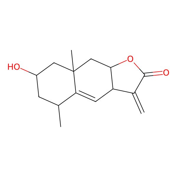 2D Structure of 2-Hydroxyalantolactone