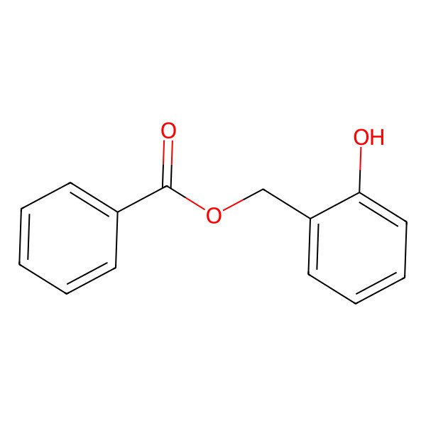 2D Structure of 2-Hydroxybenzyl benzoate 2D Structure of 2-Hydroxybenzyl benzoate