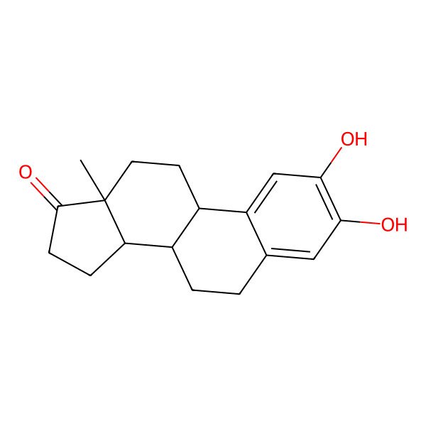 2D Structure of 2-Hydroxyestrone