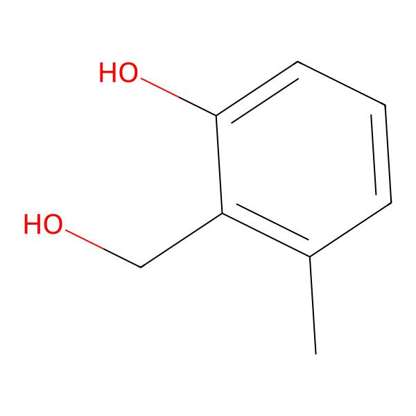 2D Structure of 2-(Hydroxymethyl)-3-methylphenol