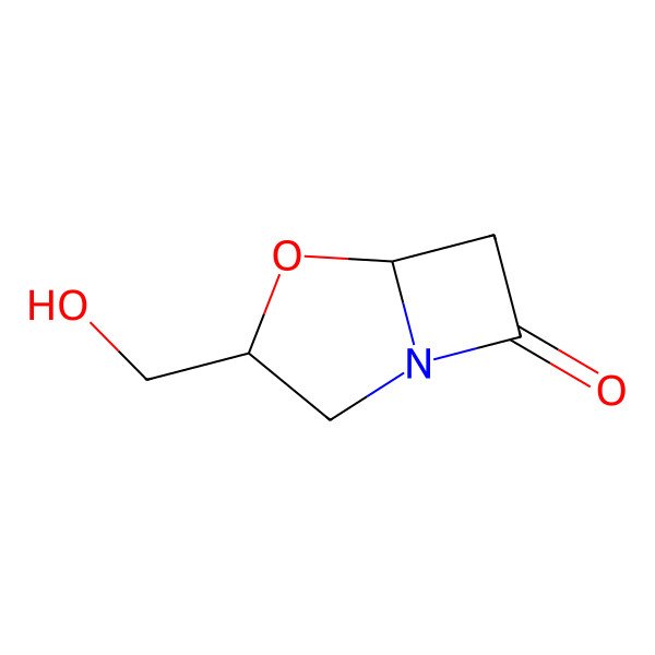 2D Structure of 2-Hydroxymethylclavam